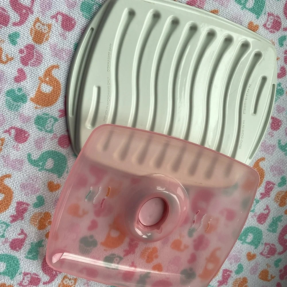 🐖VGU Jo!e Piggy 🥓MicrowaveCookingTray w/Cover- Also Cooks 🌭,Spam,Frozen🥞, 🌮